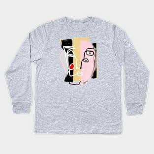 Minimalistic but meaningful Kids Long Sleeve T-Shirt